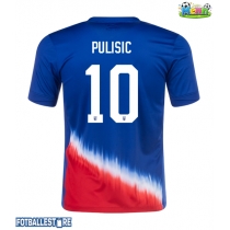 Forente Stater Christian Pulisic #10 Bortedrakt Copa America 2024 Kortermet